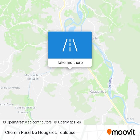 Chemin Rural De Hougaret map