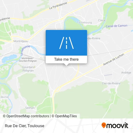 Rue De Cier map