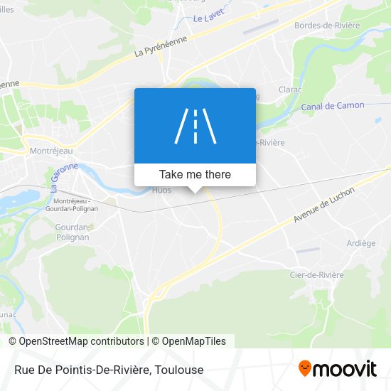 Rue De Pointis-De-Rivière map