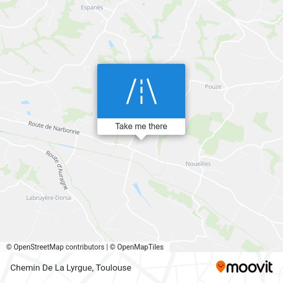 Chemin De La Lyrgue map