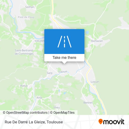 Rue De Darré La Gleize map
