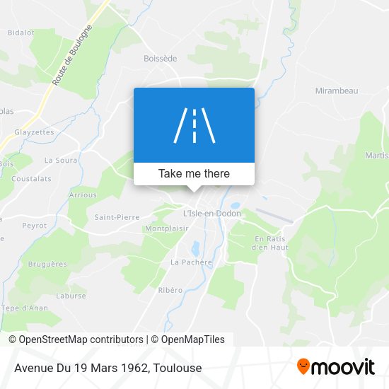 Avenue Du 19 Mars 1962 map
