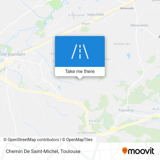 Chemin De Saint-Michel map