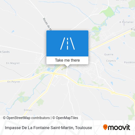 Impasse De La Fontaine Saint-Martin map