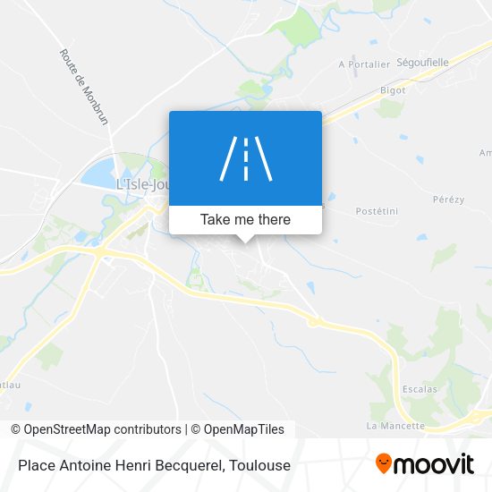 Place Antoine Henri Becquerel map