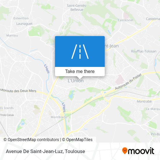 Avenue De Saint-Jean-Luz map
