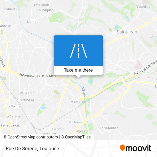 Rue De Sorède map