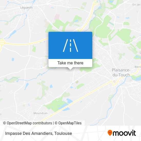 Impasse Des Amandiers map