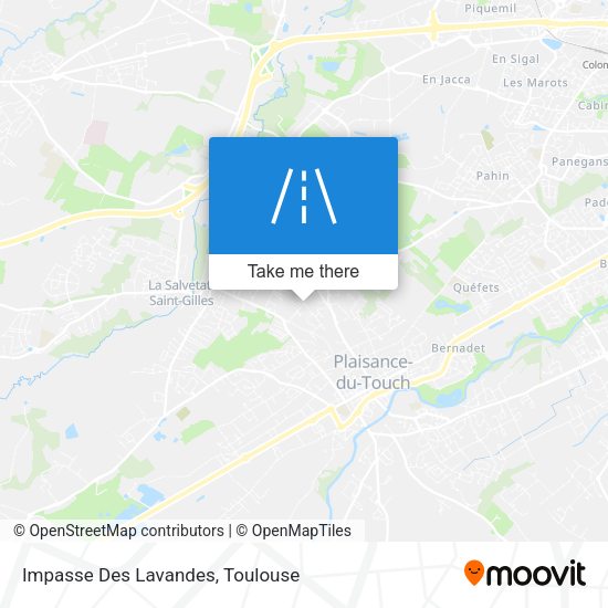 Impasse Des Lavandes map
