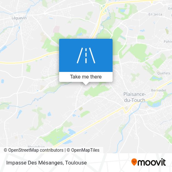 Impasse Des Mésanges map