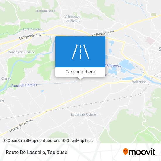 Route De Lassalle map