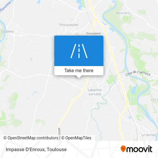 Impasse D'Enroux map