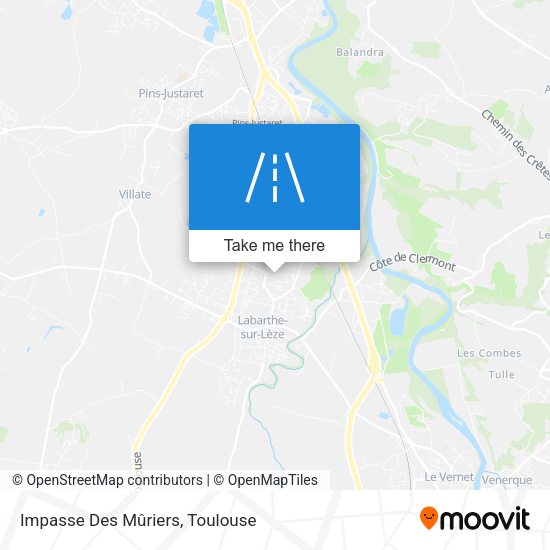 Impasse Des Mûriers map