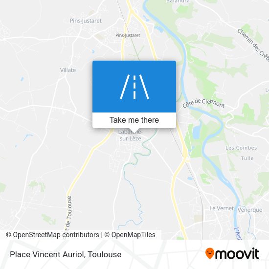 Place Vincent Auriol map