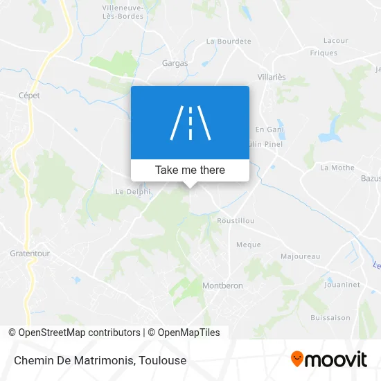 Chemin De Matrimonis map