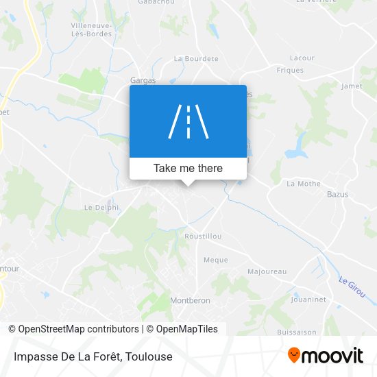 Impasse De La Forêt map