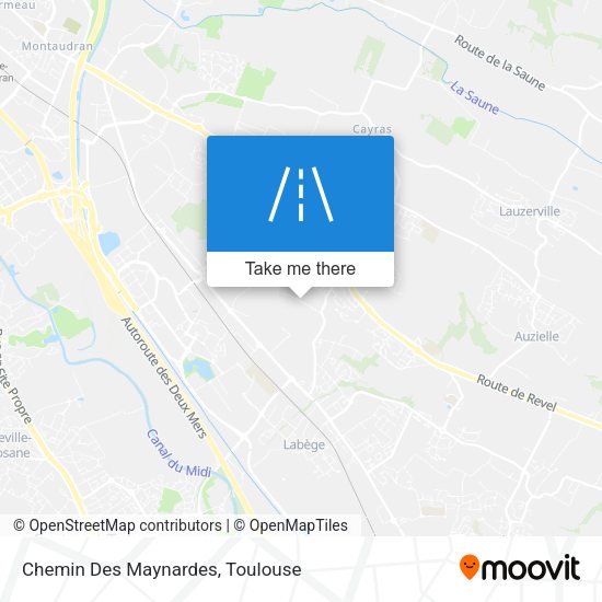 Chemin Des Maynardes map