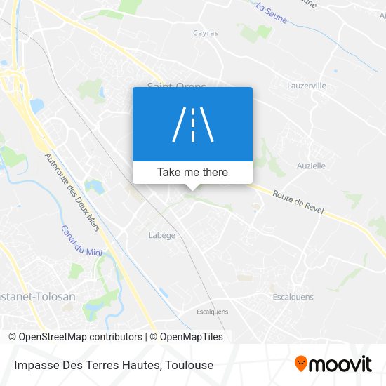 Impasse Des Terres Hautes map