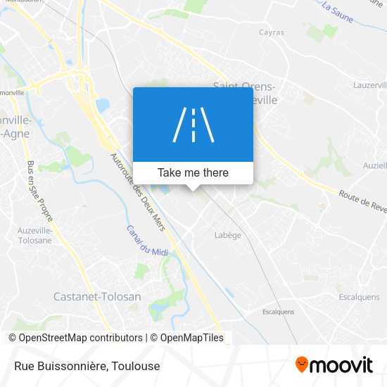 Rue Buissonnière map