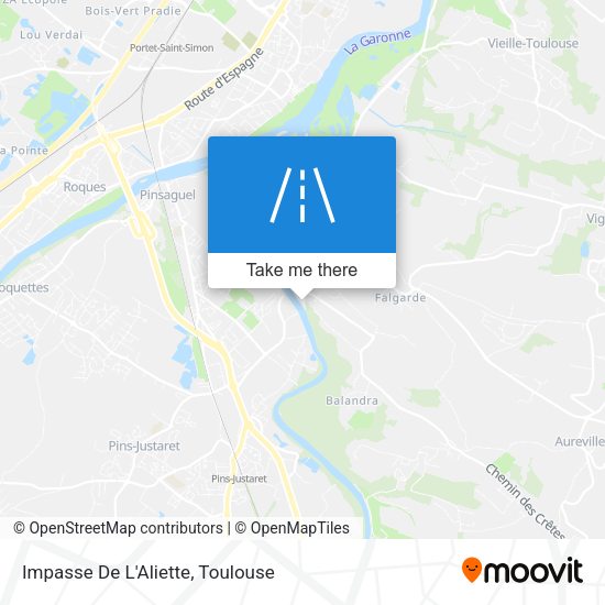 Impasse De L'Aliette map