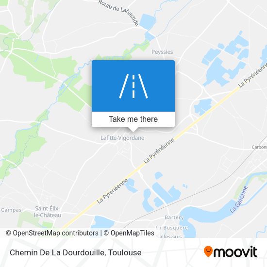 Chemin De La Dourdouille map