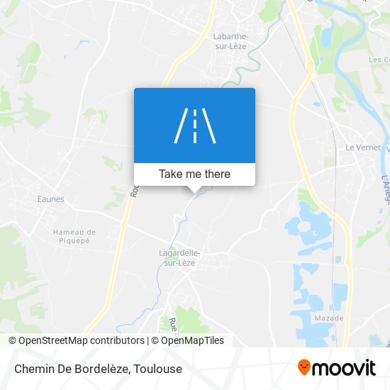 Chemin De Bordelèze map