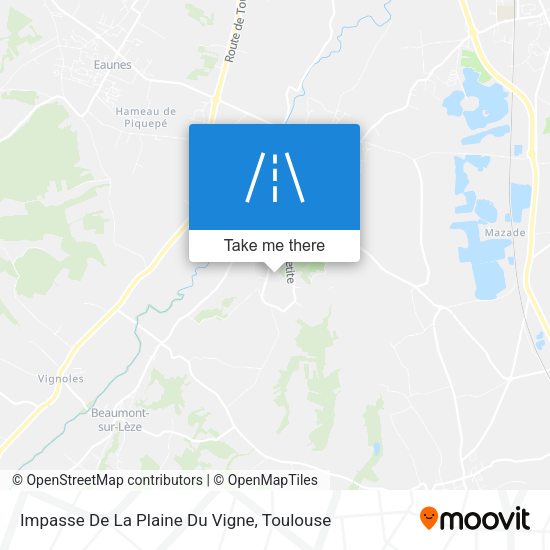 Impasse De La Plaine Du Vigne map
