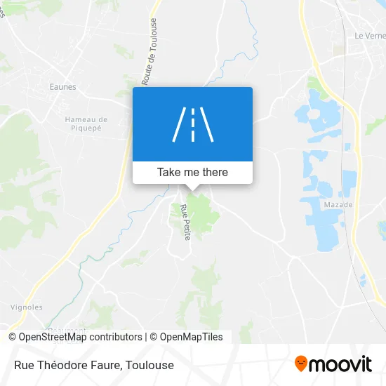 Rue Théodore Faure map