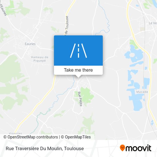 Rue Traversière Du Moulin map