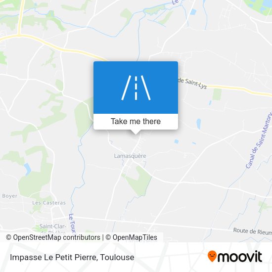 Impasse Le Petit Pierre map