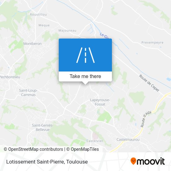 Lotissement Saint-Pierre map