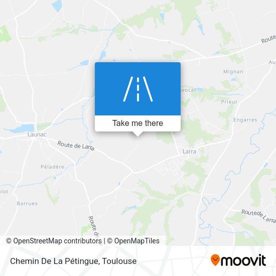 Chemin De La Pétingue map