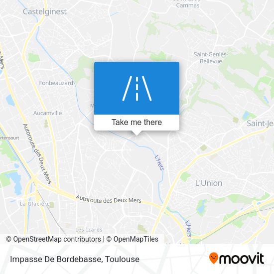 Impasse De Bordebasse map