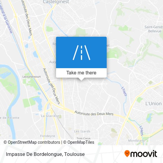 Impasse De Bordelongue map