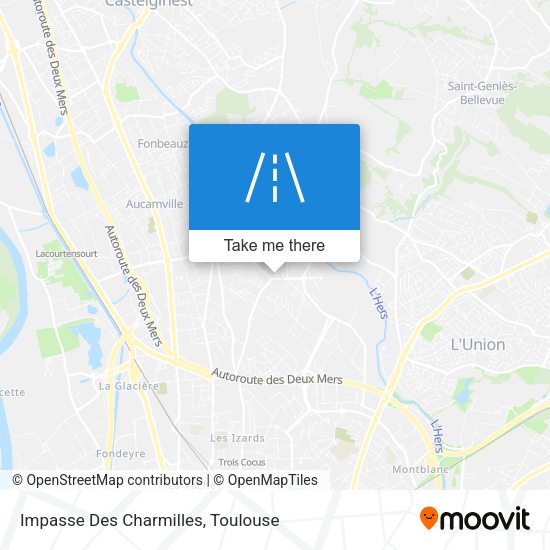 Impasse Des Charmilles map