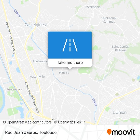 Rue Jean Jaurès map