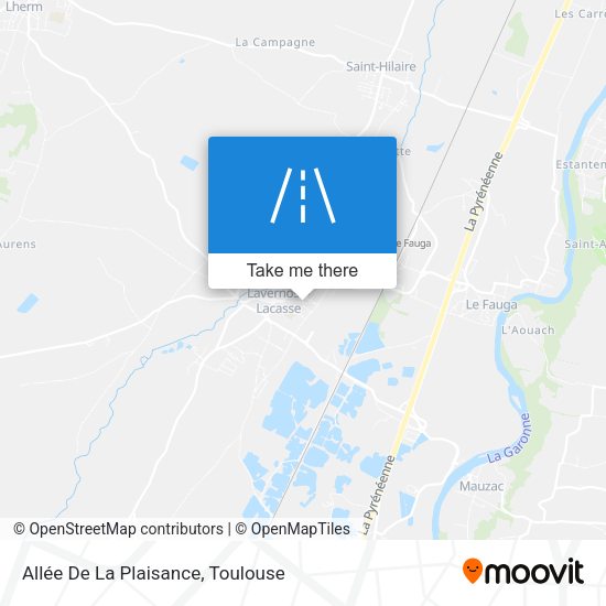 Allée De La Plaisance map