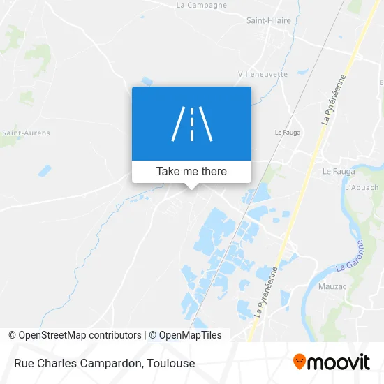 Rue Charles Campardon map