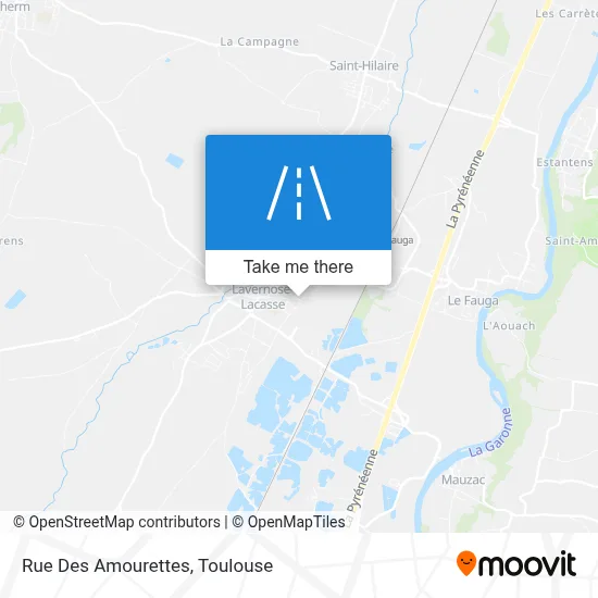 Rue Des Amourettes map