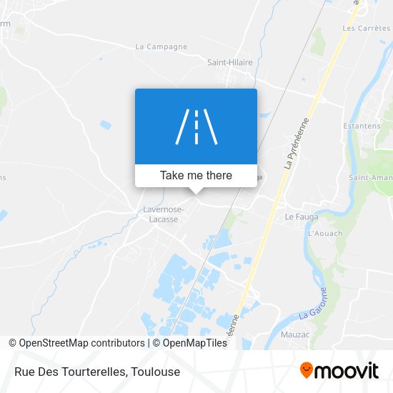 Rue Des Tourterelles map