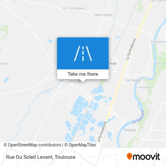 Rue Du Soleil Levant map