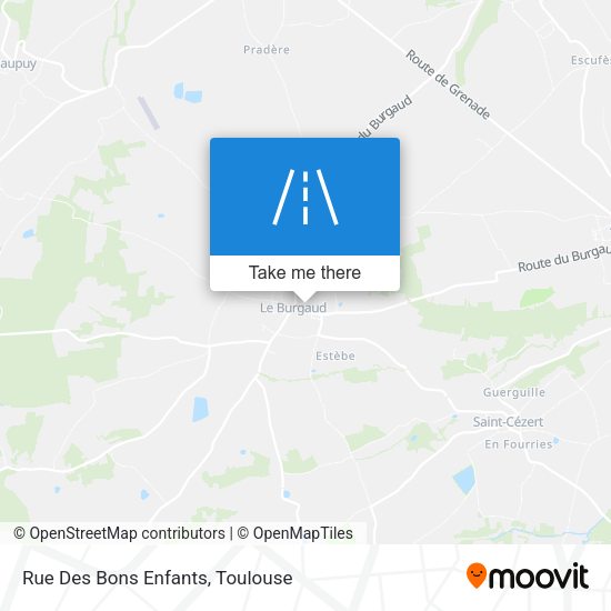 Rue Des Bons Enfants map