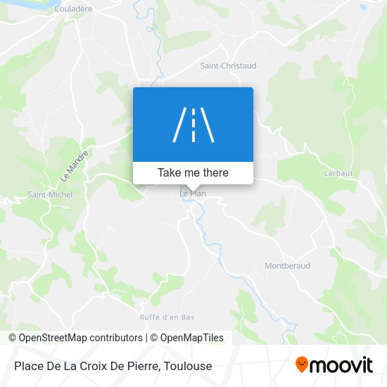 Place De La Croix De Pierre map