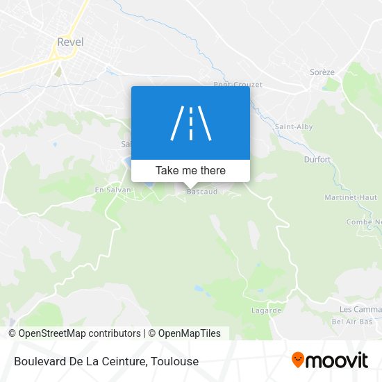 Boulevard De La Ceinture map