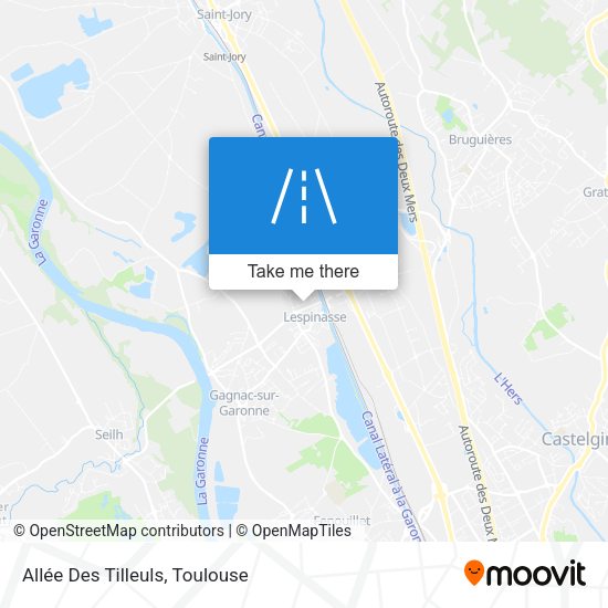 Allée Des Tilleuls map