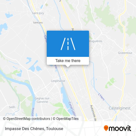 Impasse Des Chênes map