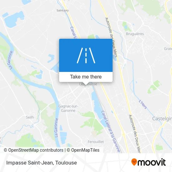 Impasse Saint-Jean map