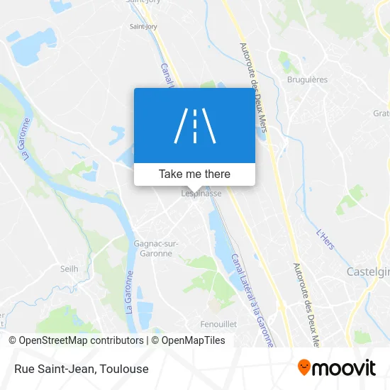 Rue Saint-Jean map