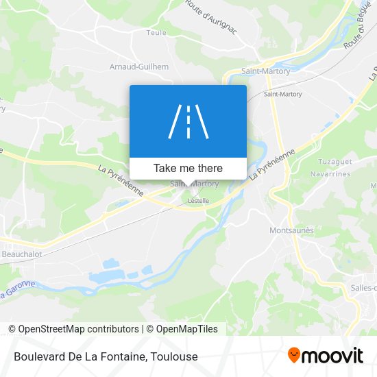 Boulevard De La Fontaine map
