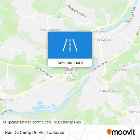 Rue Du Camp De Pin map